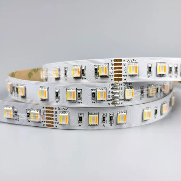 5 in 1 LED Strip Licht met RGB + Afstembaar Wit