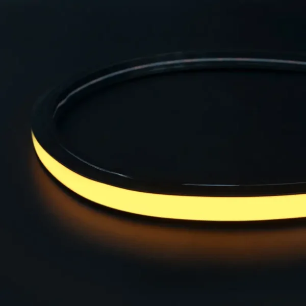 Černá 1615 Pohled shora LED neon Flex
