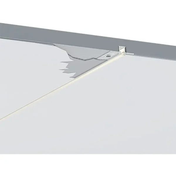 Perfil de alumínio LED para encastrar ES-0827