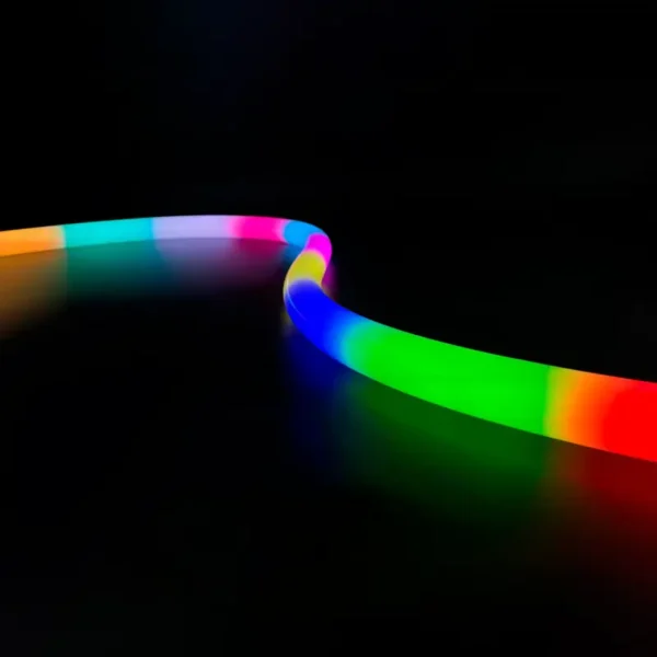 Silikonowy pasek neonowy DMX512 z oświetleniem neonowym