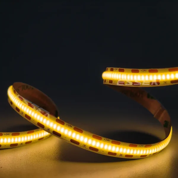 24v Tăiere liberă COB COB LED strip 10w