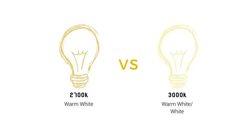 2700K VS 3000K