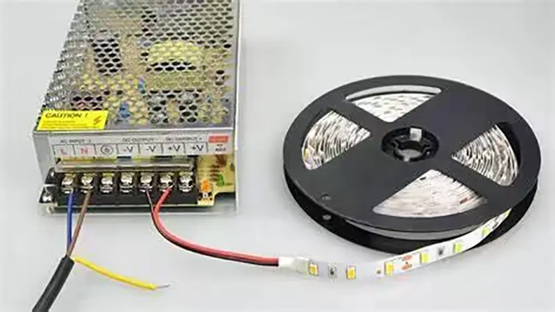 How to powering a 12V LED strip