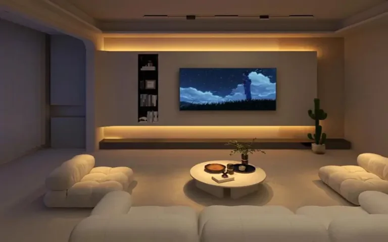 Living room 3000K lighting effect