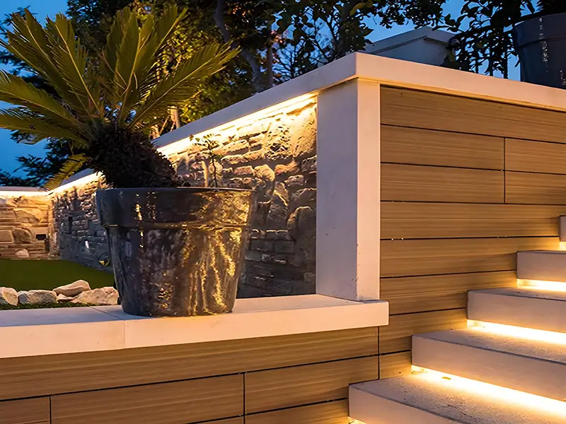 Outdoor Waterproof LED Light Strips for stairs and Steps