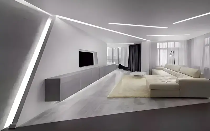 Which LED strips can be used for ceilings