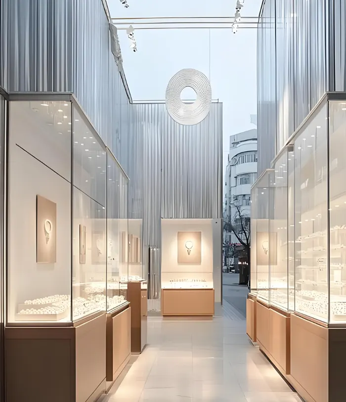 Como planear a instalação de iluminação por fitas LED no armário de exposição
