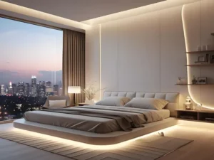 LED Strip Light on Home Decoration